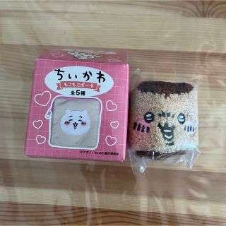 チイカワ(ちいかわ)のちいかわ　もこもこポーチ　くりまんじゅう(キャラクターグッズ)