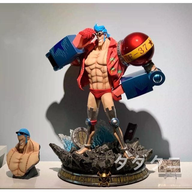 ワンピース ONE PIECEフィギュア ガレージキット スタチュー フランキー-