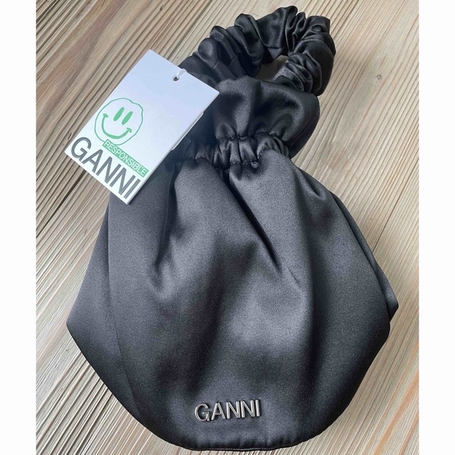 MAISON SPECIAL(メゾンスペシャル)のGANNI バッグ GANNI ハンドル バッグ ショルダー ガニー 巾着 レディースのバッグ(ショルダーバッグ)の商品写真