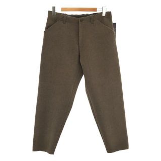 サンシー(SUNSEA)の【新品】  SUNSEA / サンシー | 2021AW | MELTON PANTS ウールメルトンテーパードパンツ | 3 | FELTON BROWN | メンズ(その他)