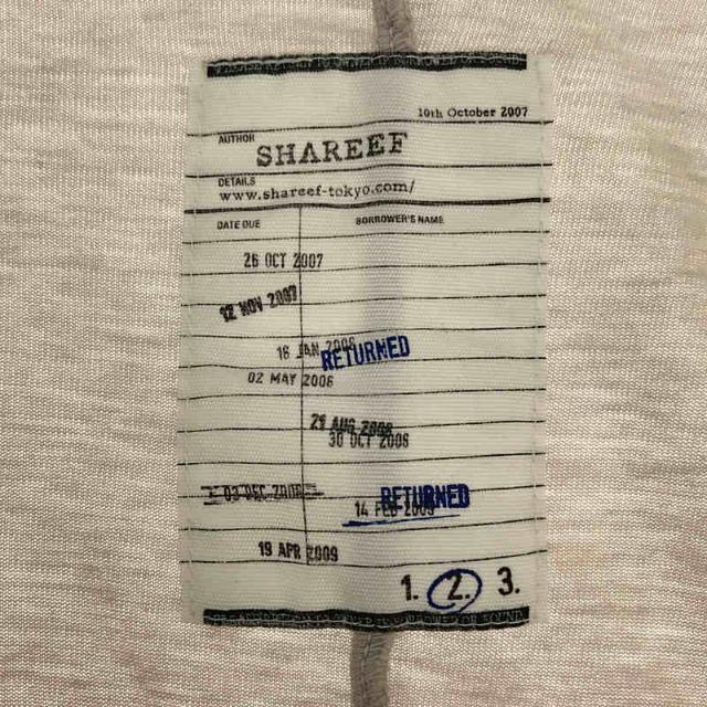 SHAREEF(シャリーフ)のSHAREEF / シャリーフ | コットン フロッグ プリント ドルマン Tシャツ カットソー | 2 | ライトグレー | メンズ メンズのトップス(Tシャツ/カットソー(半袖/袖なし))の商品写真