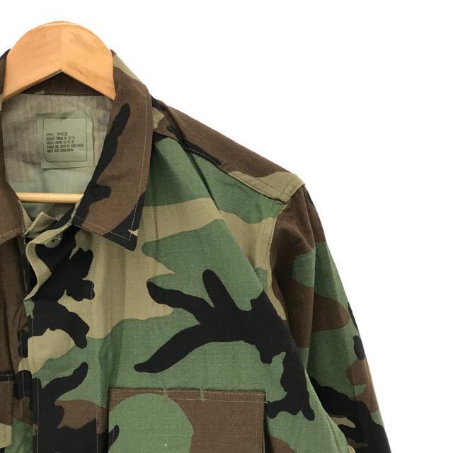 【新品】  VINTAGE / ヴィンテージ | DEAD STOCK / デッドストック 1999年製 90s～ 米軍 BDU ウッドランドカモ 迷彩 コンバット ジャケット サバゲー | S | カーキ | メンズ