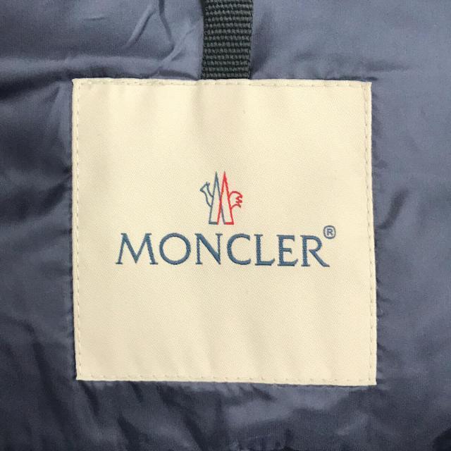 【美品】  MONCLER / モンクレール | MUREAUX GIUBBOTTO ミュロー ウール フード ダウン ジャケット | 2 | ネイビー | メンズ 4