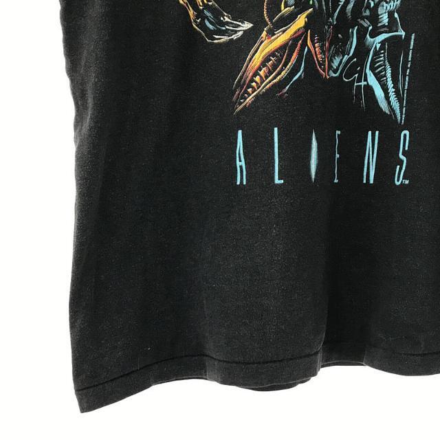 VINTAGE / ヴィンテージ古着 | 1980s | 80s USA製 ALIENS エイリアン 2 ムービー 両面 プリント Tシャツ | XL  | ブラック | メンズ
