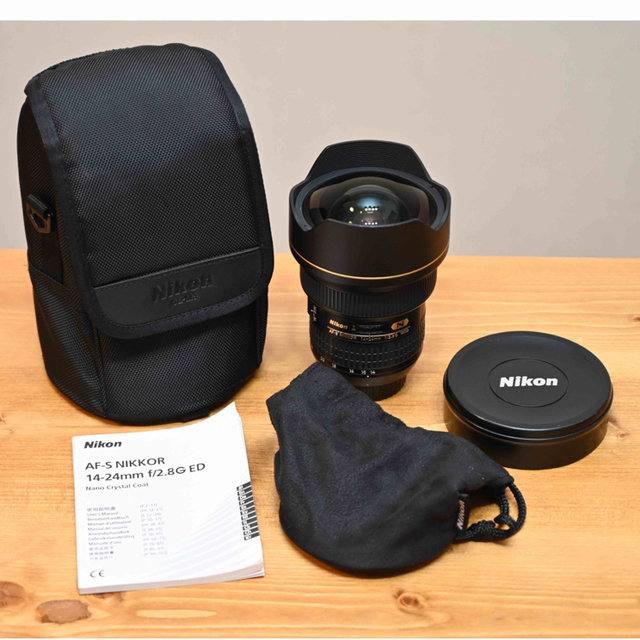 注目ブランド NIKKOR AF-S 【美品】Nikon - Nikon 14-24mm ED f2.8G