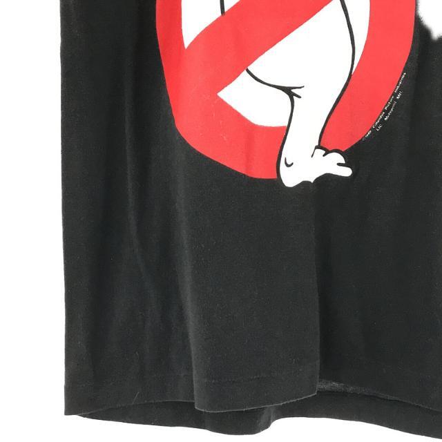 VINTAGE / ヴィンテージ | 1980s | 80s  GHOSTBUSTERS ゴーストバスターズ ムービー コットン ポリエステル ボディ プリント Tシャツ | M | ブラック | メンズ 2