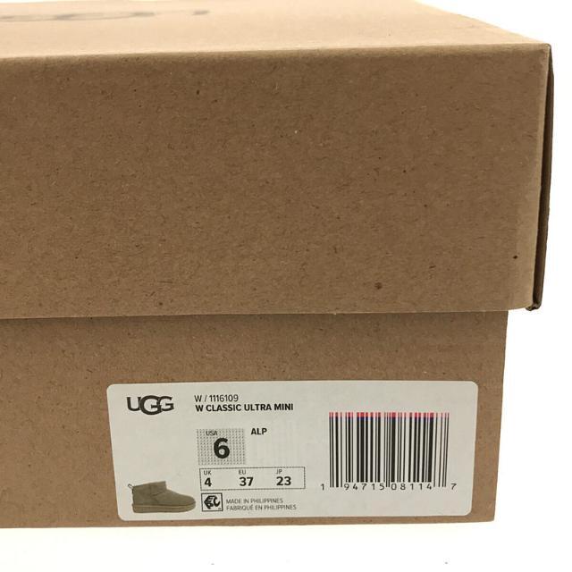 【美品】 UGG / アグ | W CLASSIC ULTRA MINI クラシック ウルトラ シープスキン ムートン ショートブーツ 箱・保存袋有  | 23 | ANTILO | レディース