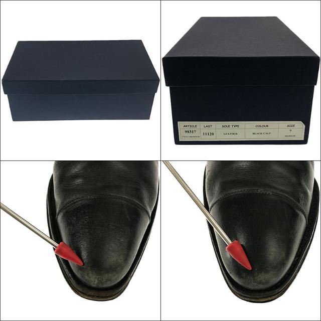 Jalan Sriwijaya / ジャランスリワヤ | 98317 BANDUNG バンドン レザー ストレートチップ シューズ 箱付き | UK7 | ブラック | メンズ メンズの靴/シューズ(ドレス/ビジネス)の商品写真