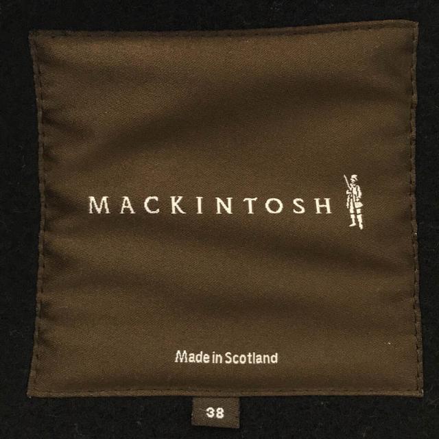 MACKINTOSH(マッキントッシュ)のMACKINTOSH / マッキントッシュ | ウール トグルボタン フード ダッフル コート | 38 | ブラック | レディース レディースのジャケット/アウター(その他)の商品写真