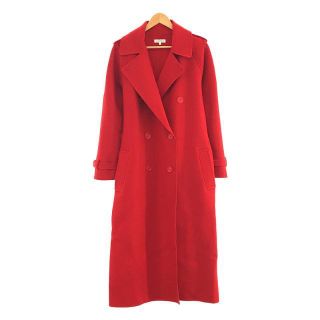 マディソンブルー(MADISONBLUE)の【美品】  MADISON BLUE / マディソンブルー | WOOL TRENCH COAT ウールトレンチコート | 2 | レッド | レディース(その他)