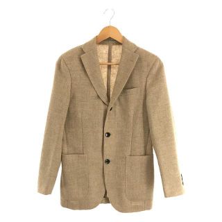 ボリオリ BOGLIOLI COAT リネン 3B カジュアルジャケット ライトサンドベージュ【サイズ42】【メンズ】