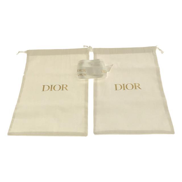 Dior(ディオール)の【美品】  Dior / ディオール | ラム レザー アンクル ストラップ メタル ブロックヒール ミュール サンダル 箱・保存袋付き | 36.5 | ブラック | レディース レディースの靴/シューズ(サンダル)の商品写真