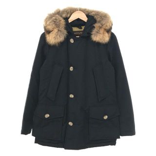 ウールリッチ(WOOLRICH)の【美品】  WOOLRICH / ウールリッチ | カナダ製 ARCTIC PARKA アークテッィク パーカー コヨーテ ファー フード ダウン ジャケット | XXS | ネイビー | メンズ(その他)