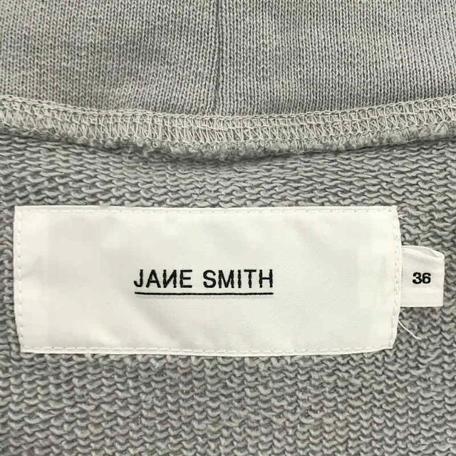 【美品】 JANE SMITH / ジェーンスミス | HALF ZIP SWEAT ハーフ ジップ スウェット プルオーバー ユニセックス | 36  | GRAY | レディース