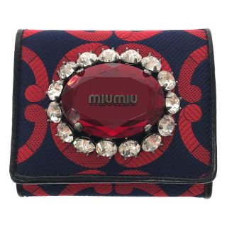 ミュウミュウ 財布(レディース)（ビジュー）の通販 100点以上 | miumiu