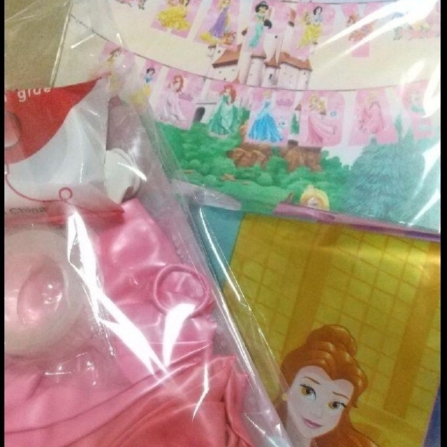 Disney(ディズニー)の誕生日　プリンセスバルーンセット キッズ/ベビー/マタニティのメモリアル/セレモニー用品(その他)の商品写真