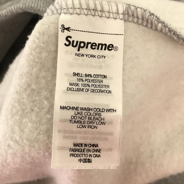 【美品】  SUPREME / シュプリーム | 2022AW Double Hood Facemask Zip Up Hooded Sweat ダブル フード フェイスマスク ジップアップ フーディー スウェット パーカー タグ・ステッカー有 | Medium | Heather Grey | メンズ