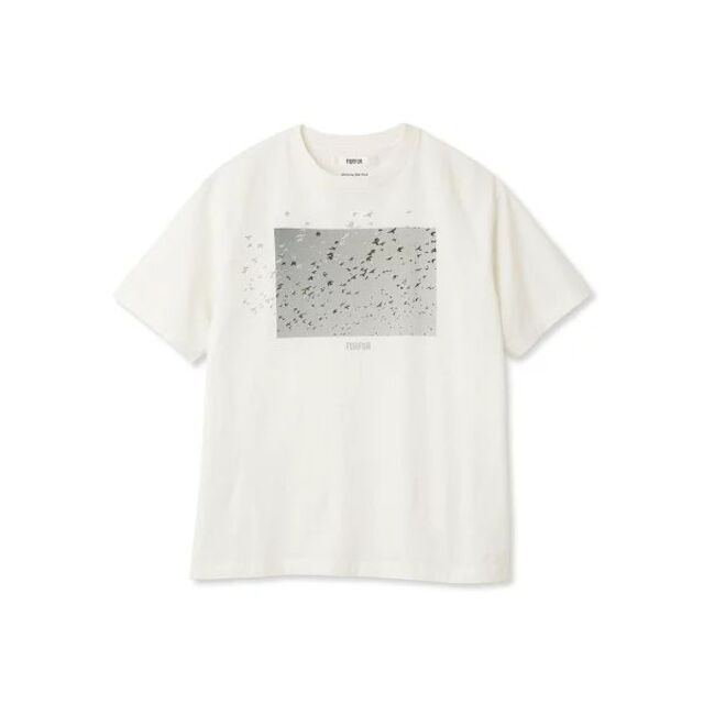fur fur - Mai Kiseコラボ/BIRDTシャツ　ホワイト