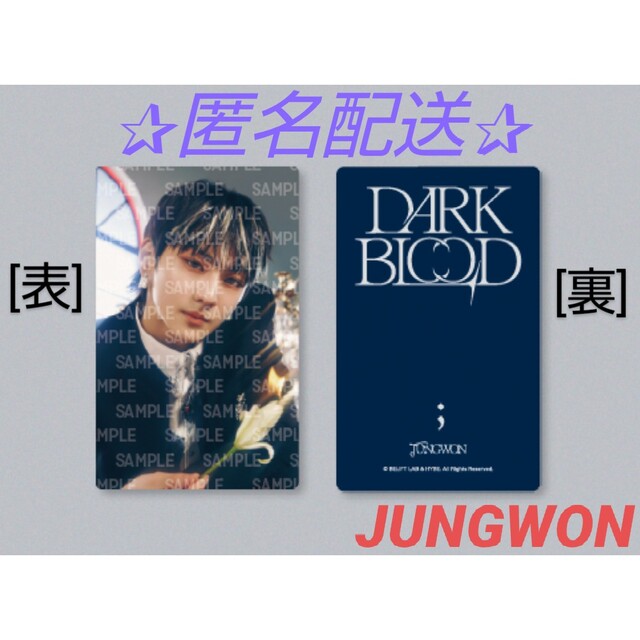 ENHYPEN エナプ ジョンウォン DARK BLOOD トレカ ショーケース | フリマアプリ ラクマ ENHYPEN エナプ ジョンウォン DARK BLOOD トレカ ショーケース | フリマアプリ ラクマ