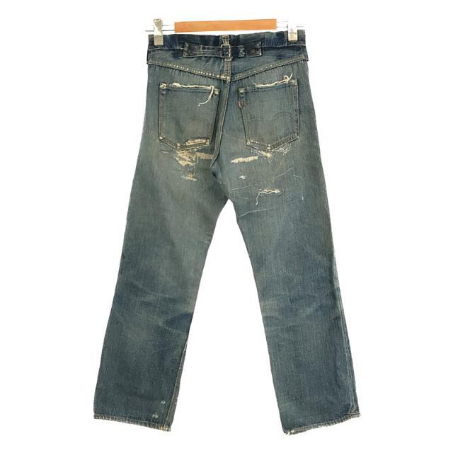 Levi's / リーバイス | Vintage / ヴィンテージ 1937 モデル 501XX オリジナル 1936-1941 片面Big E  針シンチバッグ 隠しリベット セルビッチ デニム パンツ ボーイズ | ー | インディゴ | メンズ