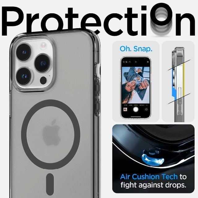 【色: フロスト・ブラック】Spigen iPhone14ProMax ケース 2