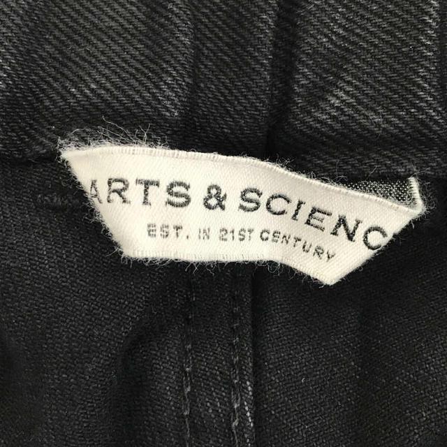 ARTS&SCIENCE(アーツアンドサイエンス)のARTS&SCIENCE / アーツアンドサイエンス | コットン ストレッチ イージー デニム パンツ | 3 | ブラック | メンズ メンズのパンツ(その他)の商品写真