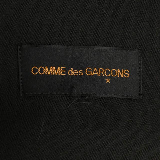 【美品】  COMME des GARCONS / コムデギャルソン | AD1999 | ウール フリル オーバー コート | S | ブラック | レディース