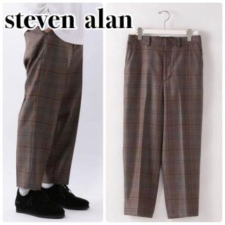 定番在庫あ steven alan - <Steven Alan> TW SHADOW CHECK TAPERED