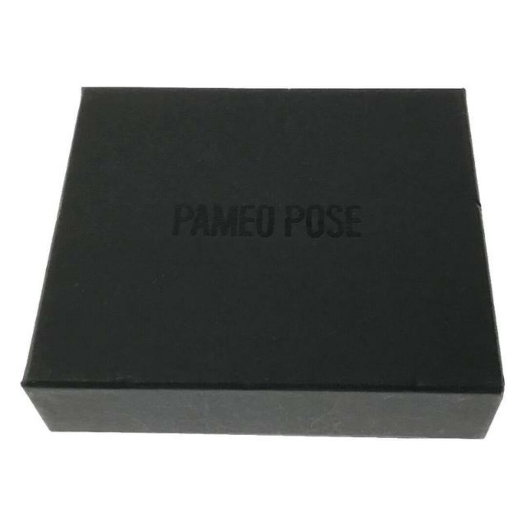 PAMEO POSE(パメオポーズ)の【美品】  PAMEO POSE / パメオポーズ | ローズ モチーフ ビジュー フープ ピアス 両耳用 箱付き | ゴールド / ブルー | レディース レディースのアクセサリー(ピアス)の商品写真