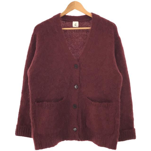 値下げ！6 roku MOHAIR SHAGGY V NECK CARDIGAN