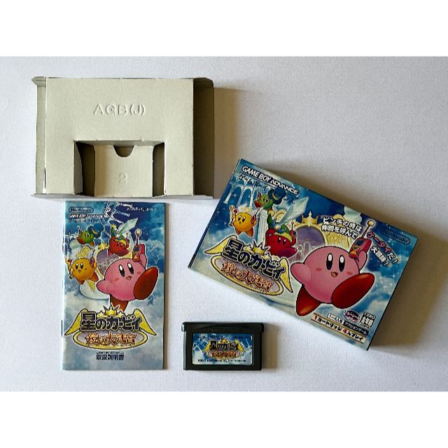 ゲームボーイアドバンス(ゲームボーイアドバンス)のGBA 星のカービィ 鏡の大迷宮　Gameboy Advance Kirby エンタメ/ホビーのゲームソフト/ゲーム機本体(携帯用ゲームソフト)の商品写真