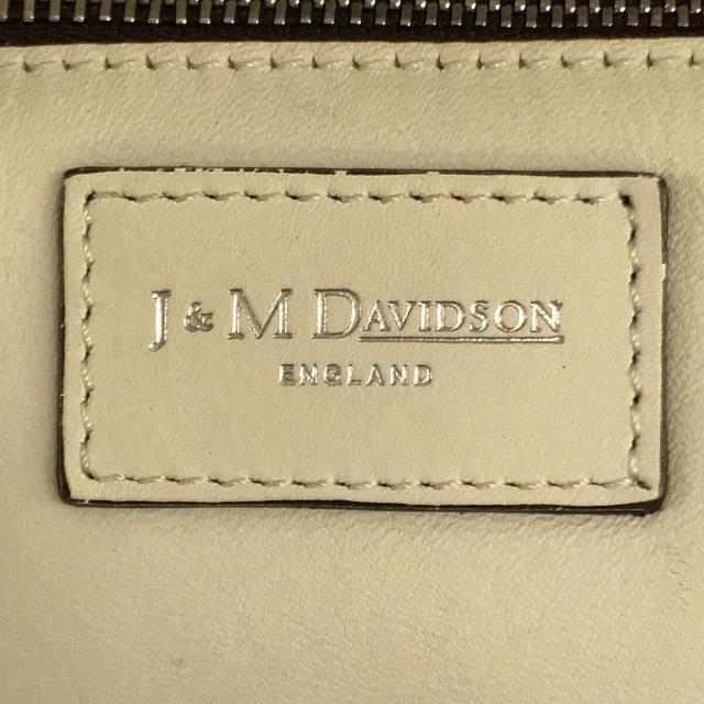 J&M DAVIDSON(ジェイアンドエムデヴィッドソン)のJ&M DAVIDSON / ジェイアンドエムデヴィッドソン | レザー ミニ ベル スタッズ トート バッグ 保存袋付き | ホワイト | レディース レディースのバッグ(トートバッグ)の商品写真