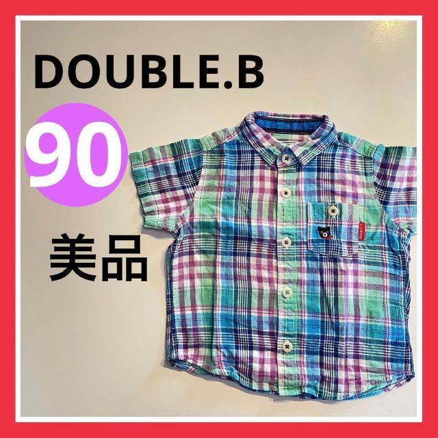 まとめ売り 90 95 半袖シャツ 美品　 BREEZE Levi's　夏服 キッズ/ベビー/マタニティのキッズ服男の子用(90cm~)(ブラウス)の商品写真