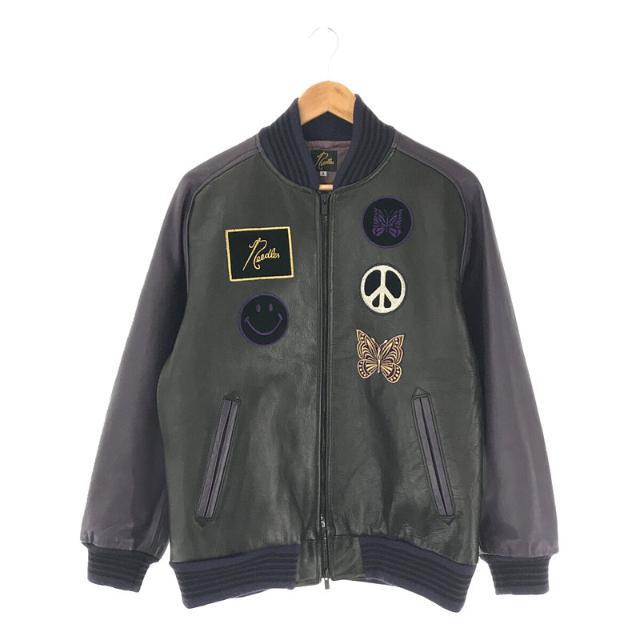 希少【美品】Needles award jacketレザー ジャケット XS