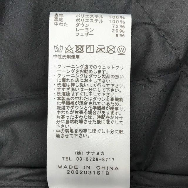 【美品】 THE NORTH FACE PURPLE LABEL / ザノースフェイスパープルレーベル | 2022AW | ユニセックス Field  Down Poncho フィールド ダウンポンチョ ライトダウン ダウンケープ | M | ブラック | メンズ