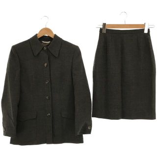 マックスマーラ(Max Mara)のMax Mara / マックスマーラ | セットアップ ウールジャケット スカート | 36 | グレー | レディース(スーツ)