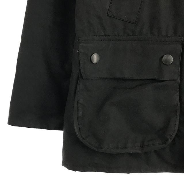 【美品】  Barbour / バブアー | SL BEDALE WAX JACKET パイルライナー ベスト セット チンストラップ付き ビデイルSL オイルド ジャケット | 36 | BLACK | メンズ