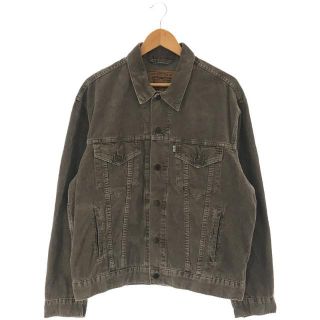 リーバイス(Levi's)のLevi's / リーバイス | 1990s | 90s VINTAGE ヴィンテージ ユーロ 70503 チュニジア製 コーデュロイ トラッカー ジャケット | L | ブラウン | メンズ(その他)