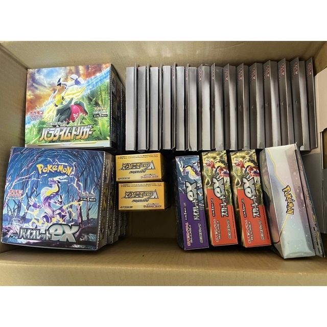 返品交換不可】 ポケモンカード引退品まとめ売り Box+デッキ+パック