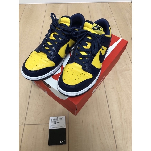 28.0 NIKE DUNK MICHIGAN ミシガン ダンク280数回着用の美品です