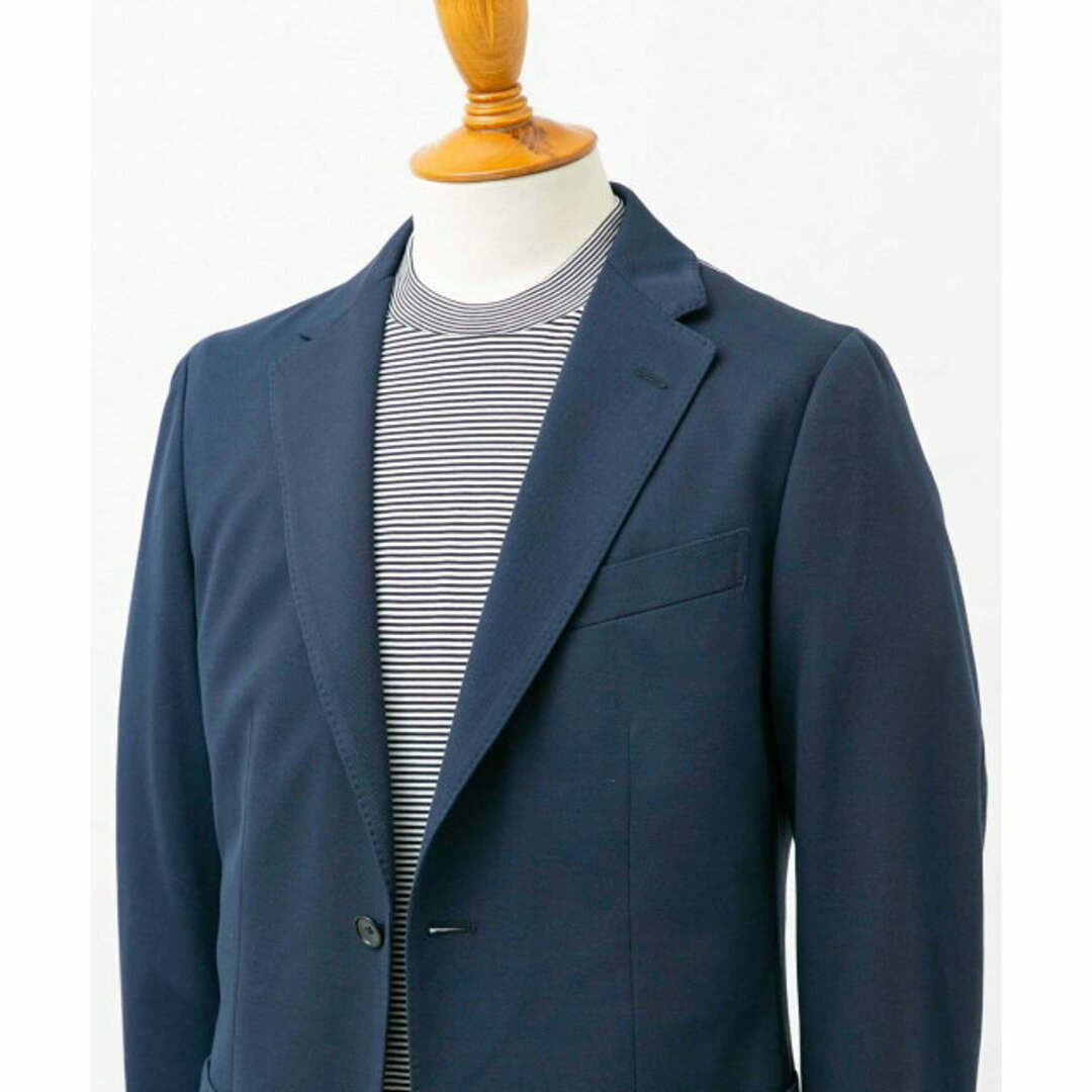 【NAVY】【48】『速乾』LIFE STYLE TAILOR カノコジャージジャケット1