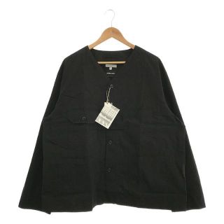 エンジニアードガーメンツ(Engineered Garments)の【新品】  Engineered Garments / エンジニアドガーメンツ | ARKNETS 別注 Military cardigan ミリタリーカーディガン ジャケット | XL | ブラック | メンズ(その他)