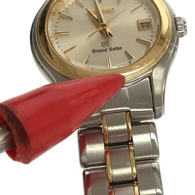 【美品】  GRAND SEIKO / グランドセイコー | 4J52 -0A20 STGF022 18KT × ステンレス コンビ クォーツ 腕時計 箱・ケース・説明書付き | シルバー / ゴールド | レディース