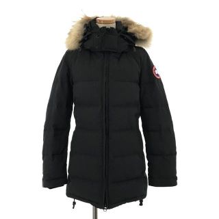 カナダグース(CANADA GOOSE)のCANADA GOOSE / カナダグース | BELLEVILLE ベルビル コヨーテ ファー 付き フーデッド ダウン ジャケット | S | ブラック | レディース(その他)