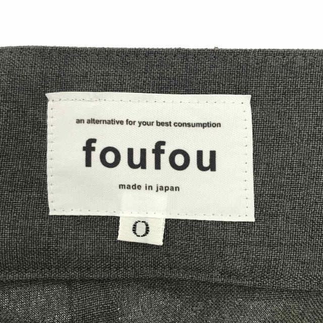 【美品】  foufou / フーフー | semi-tight skirt  セミタイト スカート サイドスリット | 0 | グレー | レディース 5