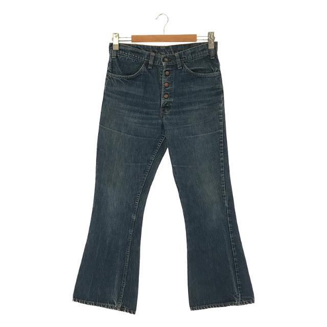 Levi's / リーバイス | 1970s | 70s ～  VINTAGE ヴィンテージ 646-0217 オレンジタブ リメイク フレア ブーツカット デニム パンツ ベルボトム | インディゴ | メンズ