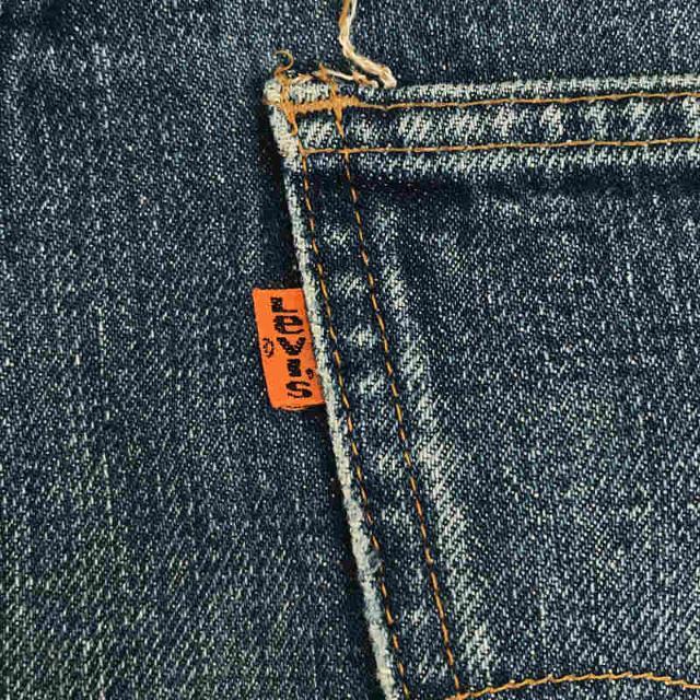 Levi's(リーバイス)のLevi's / リーバイス | 1970s | 70s ～  VINTAGE ヴィンテージ 646-0217 オレンジタブ リメイク フレア ブーツカット デニム パンツ ベルボトム | インディゴ | メンズ メンズのパンツ(その他)の商品写真