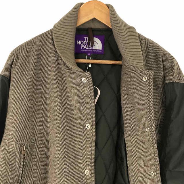 【美品】 THE NORTH FACE PURPLE LABEL / ザノースフェイスパープルレーベル | 2022AW タグ付き  Herringbone Tweed Jacket NY2261N リサイクル ウール ヘリンボーン ツイード バーシティー ジャケット ブルゾン |  M | BE ...