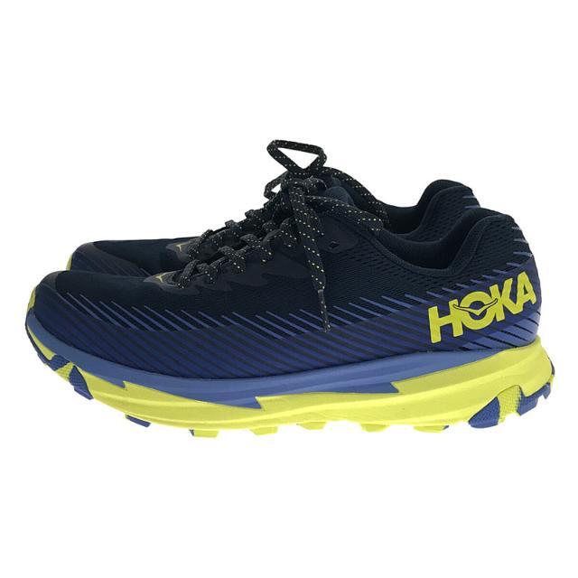 【美品】  HOKA ONE ONE / ホカオネオネ | M TORRENT 2 トレント2 トレイルランニング スニーカー 箱付き | 7.5 | ネイビー | メンズメンズ