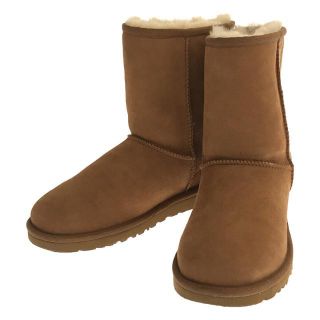 アグ(UGG)の【新品】  UGG / アグ | CLASSIC SHORT クラシックショートブーツ ムートンブーツ 5825 箱付き | 23 | ブラウン | レディース(ブーツ)